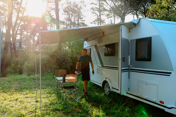 TOLDO FIAMMA CARAVANSTORE XL 410 ROYAL GREY