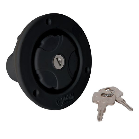 TAPA PARA AGUA FIAMMA NEGRA, CON LLAVE