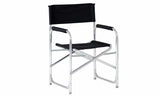 SILLA DE DIRECTOR ISABELLA CON MESA LATERAL - DARK GREY