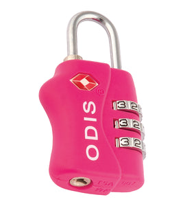 CANDADO ODIS TSA 33mm ROSADO