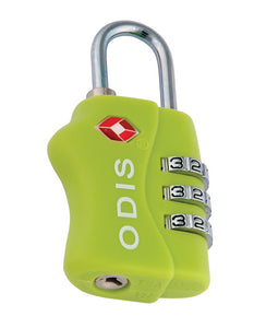 CANDADO ODIS TSA 33mm VERDE