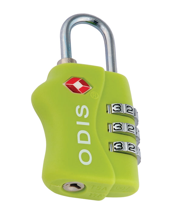 CANDADO ODIS TSA 33mm VERDE