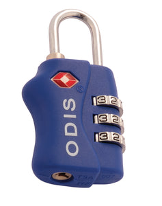 CANDADO ODIS TSA 33mm AZUL